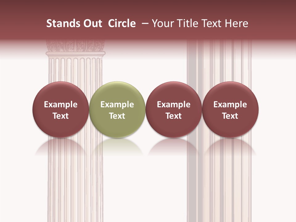 Graphic Capitol Corinthian PowerPoint Template