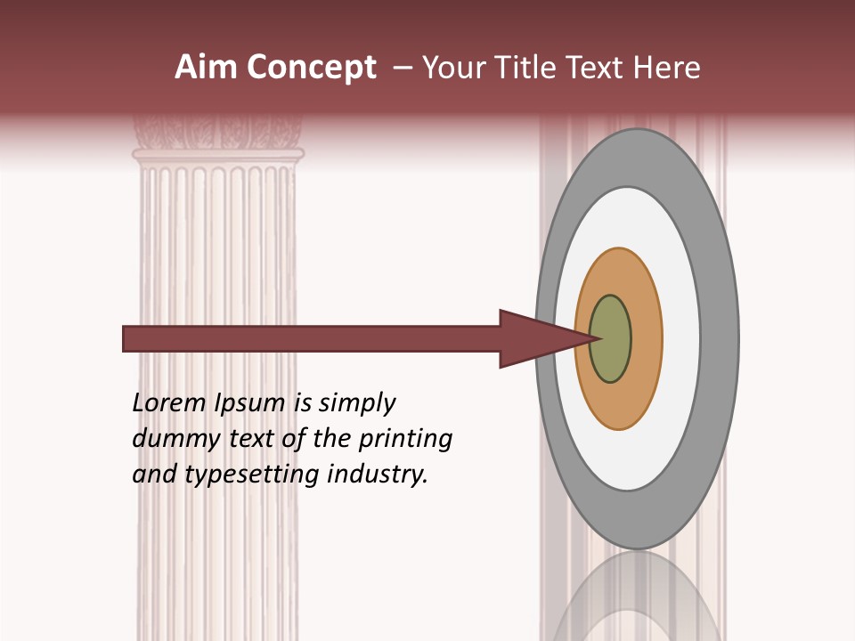 Graphic Capitol Corinthian PowerPoint Template