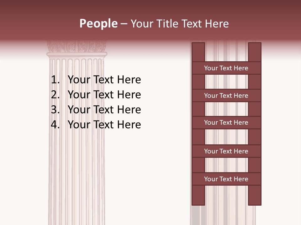 Graphic Capitol Corinthian PowerPoint Template