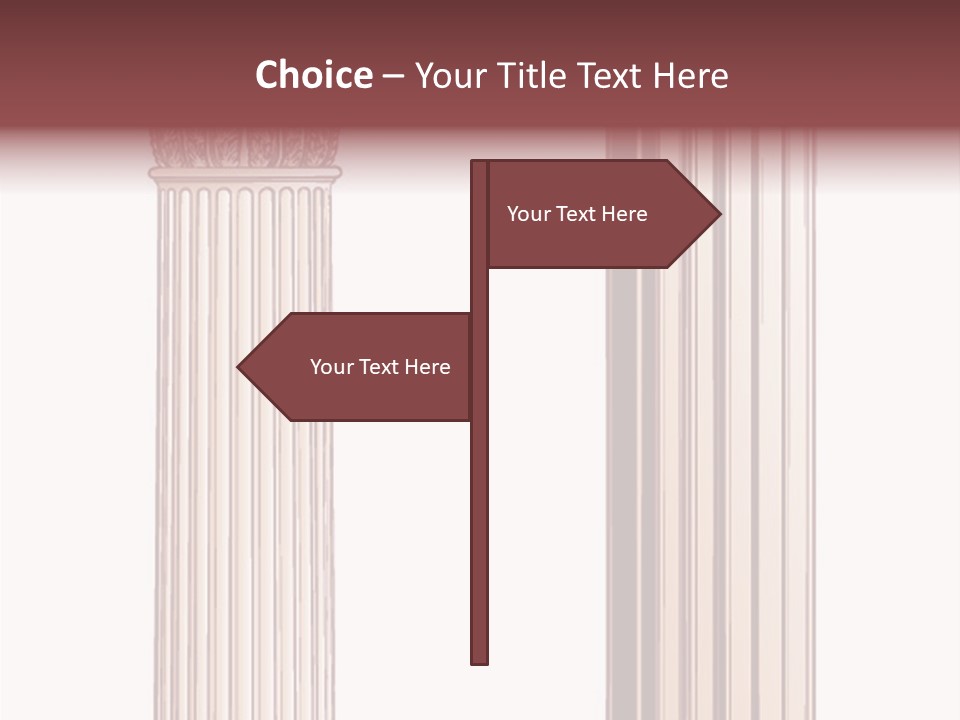 Graphic Capitol Corinthian PowerPoint Template