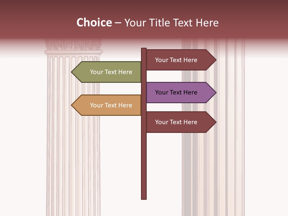 Graphic Capitol Corinthian PowerPoint Template