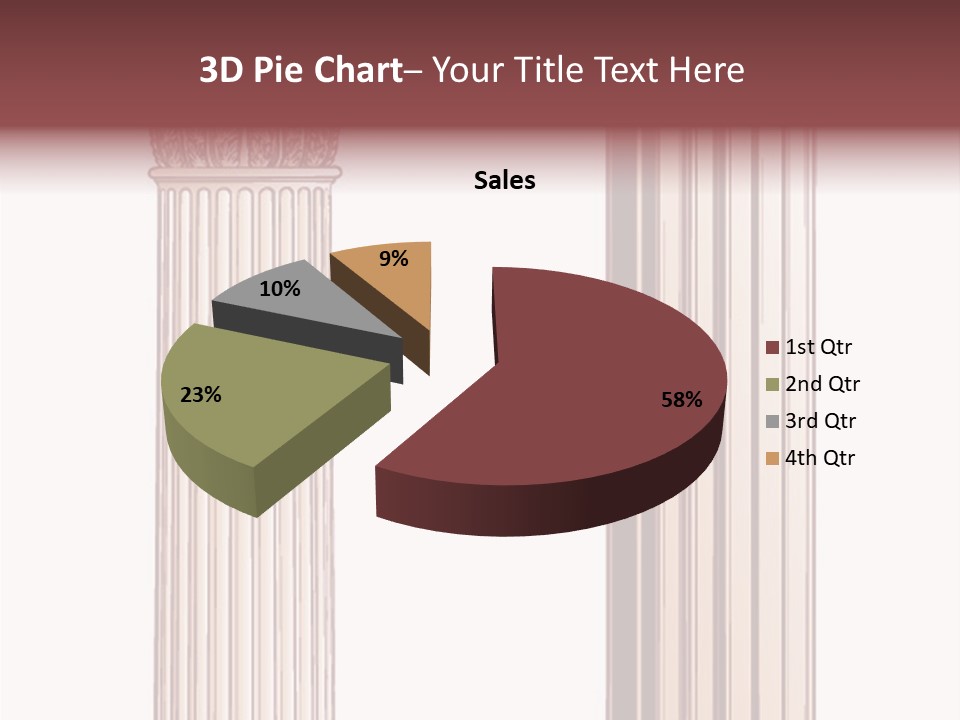 Graphic Capitol Corinthian PowerPoint Template