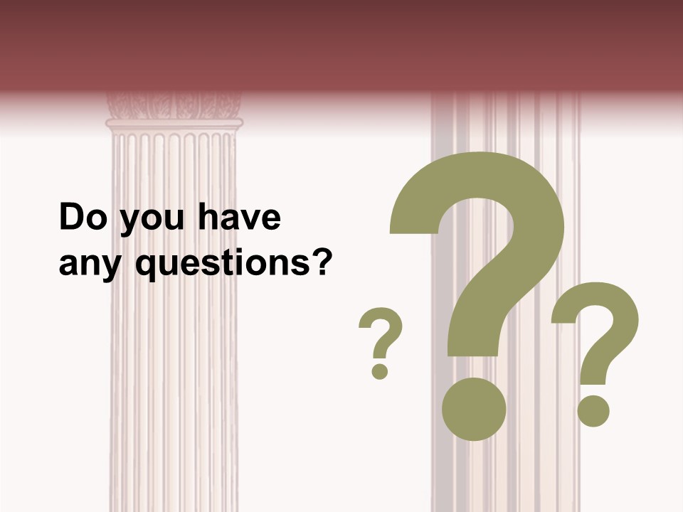 Graphic Capitol Corinthian PowerPoint Template