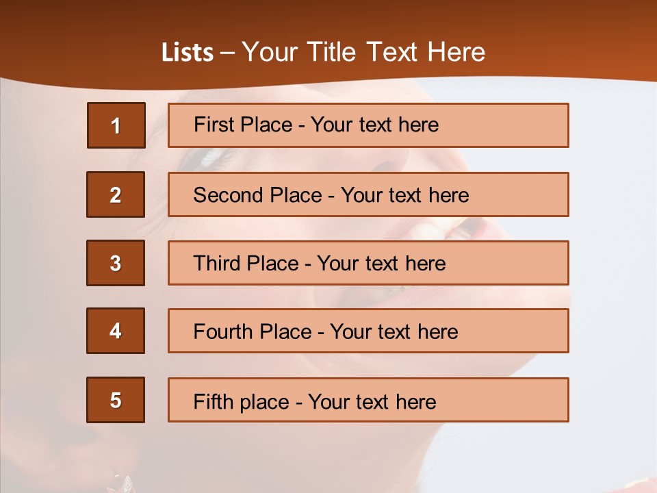 Lady Dainty Attractive PowerPoint Template
