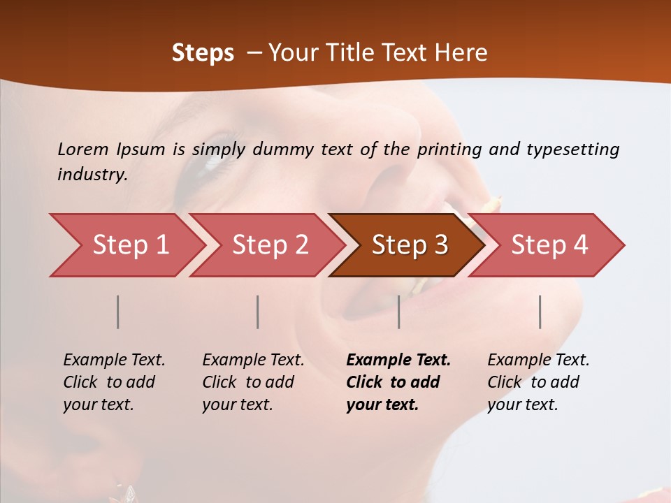 Lady Dainty Attractive PowerPoint Template