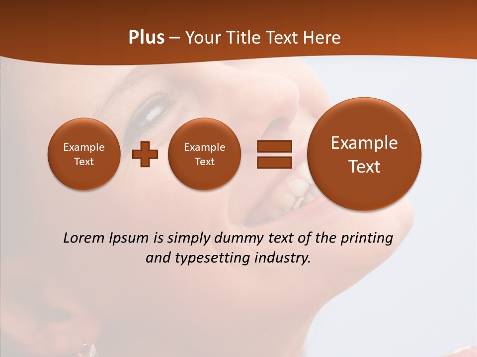 Lady Dainty Attractive PowerPoint Template