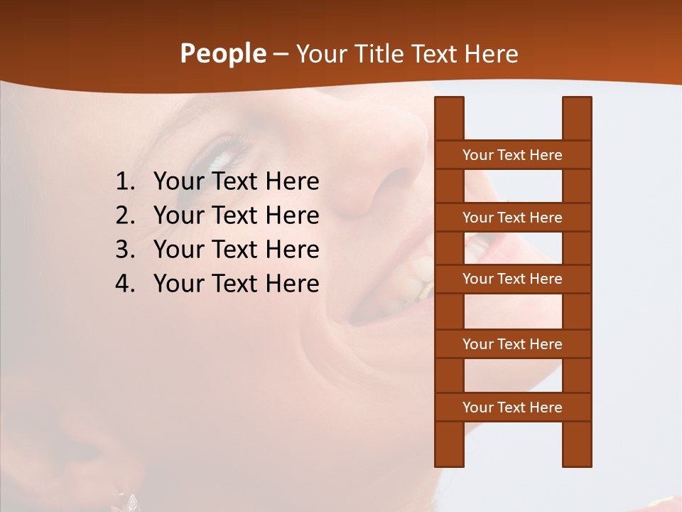 Lady Dainty Attractive PowerPoint Template