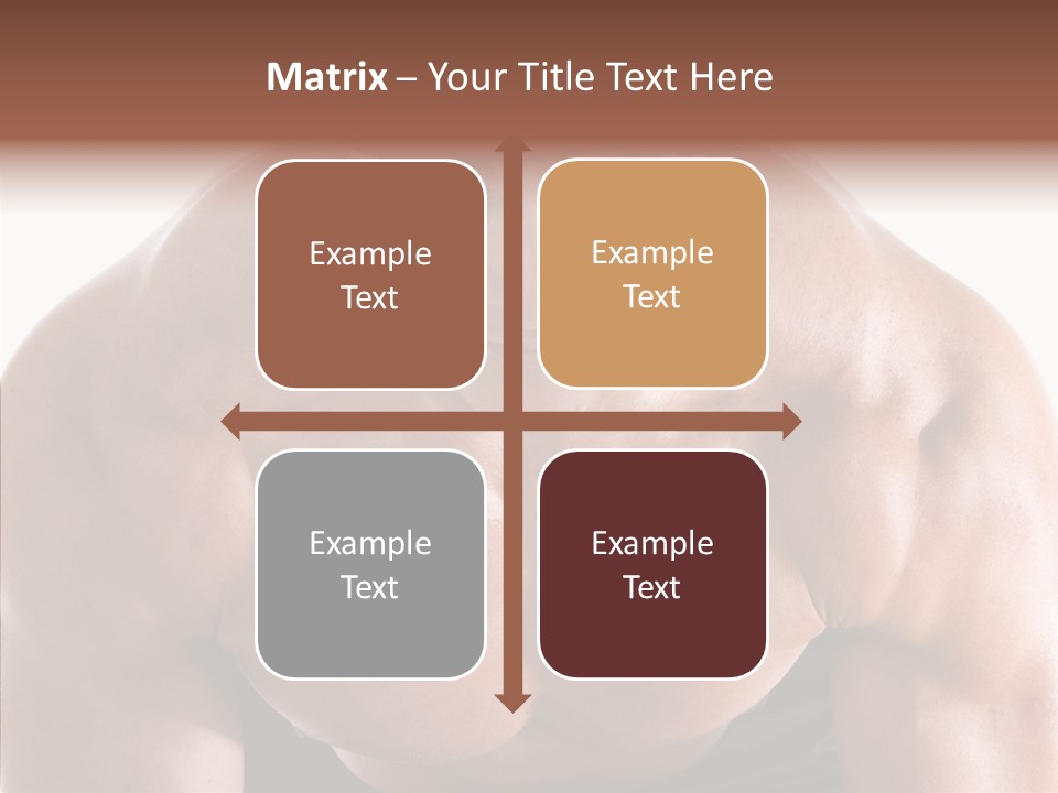 Sexy Workout Built PowerPoint Template