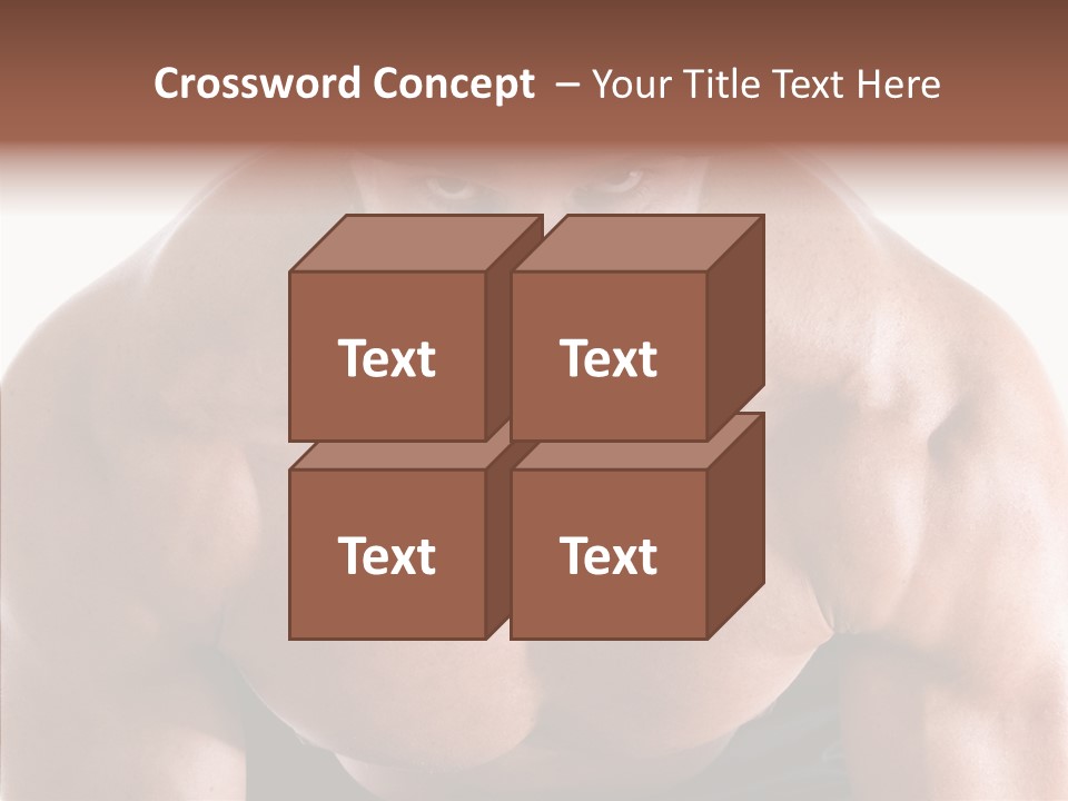 Sexy Workout Built PowerPoint Template