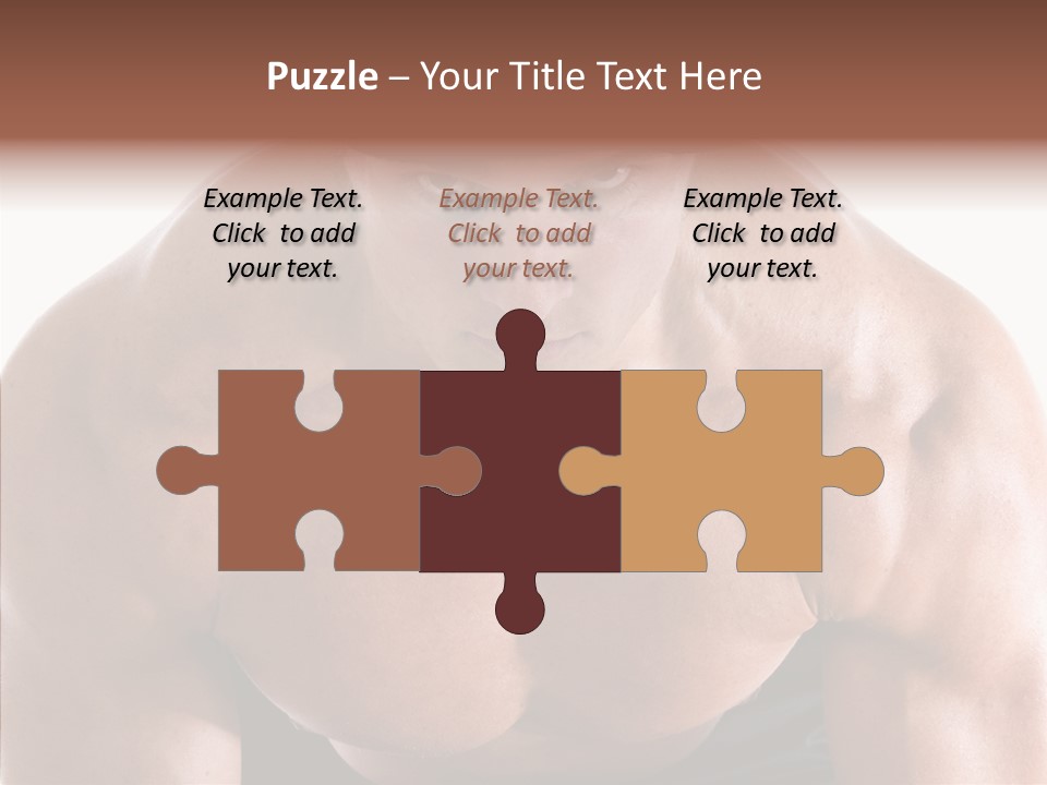 Sexy Workout Built PowerPoint Template