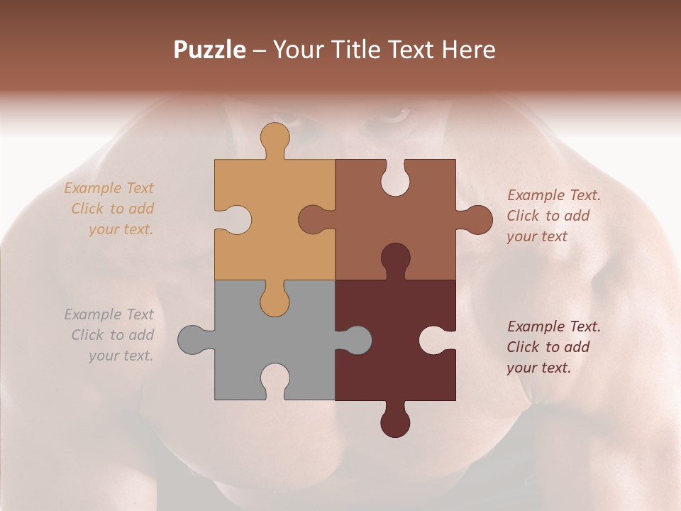 Sexy Workout Built PowerPoint Template