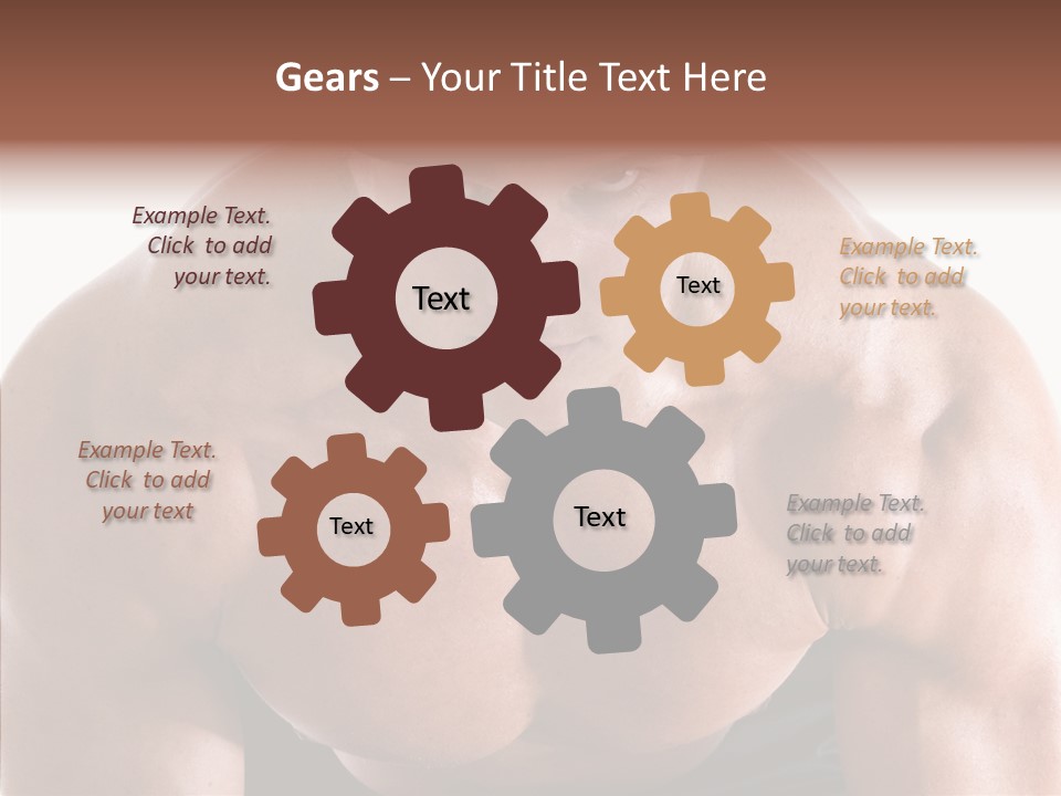 Sexy Workout Built PowerPoint Template