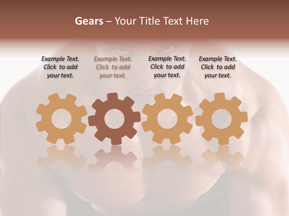 Sexy Workout Built PowerPoint Template