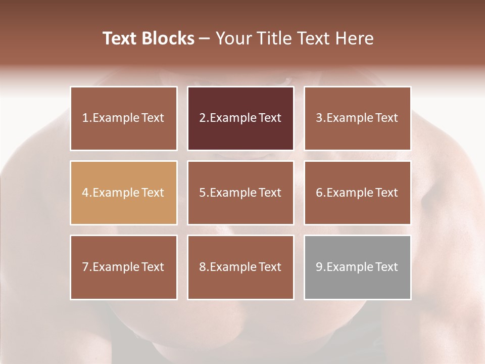 Sexy Workout Built PowerPoint Template
