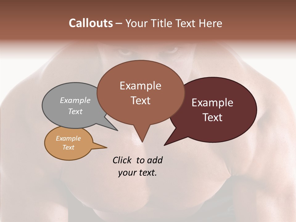 Sexy Workout Built PowerPoint Template