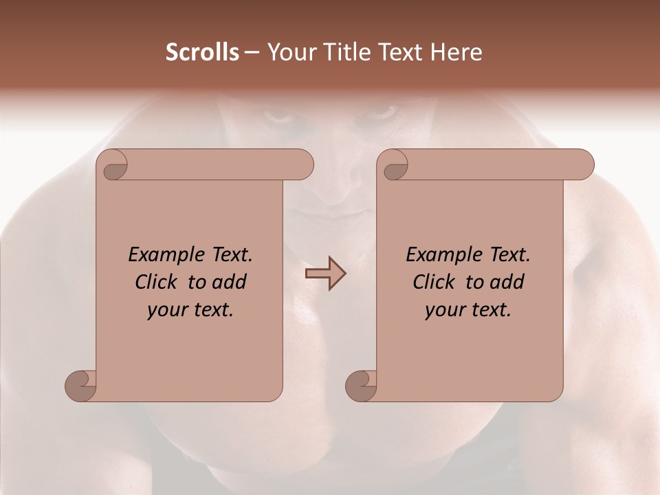 Sexy Workout Built PowerPoint Template