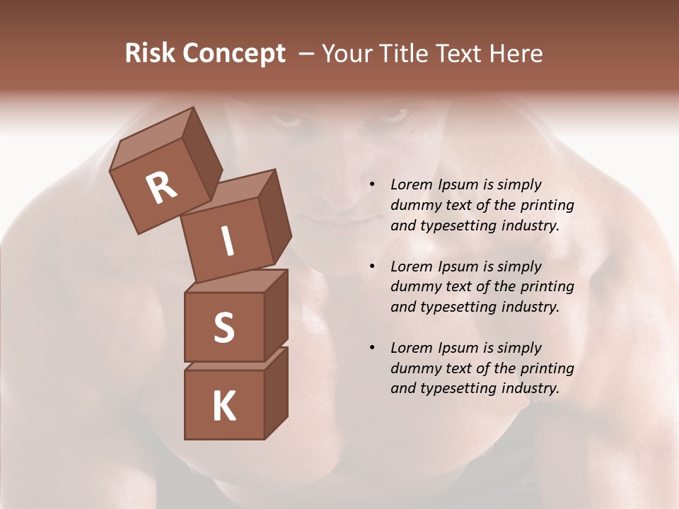 Sexy Workout Built PowerPoint Template