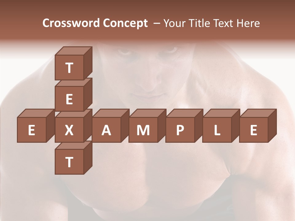 Sexy Workout Built PowerPoint Template