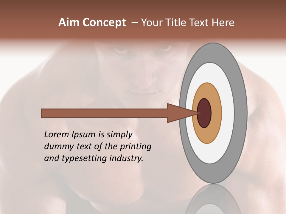 Sexy Workout Built PowerPoint Template