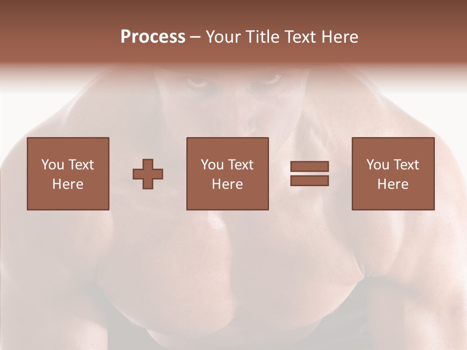 Sexy Workout Built PowerPoint Template