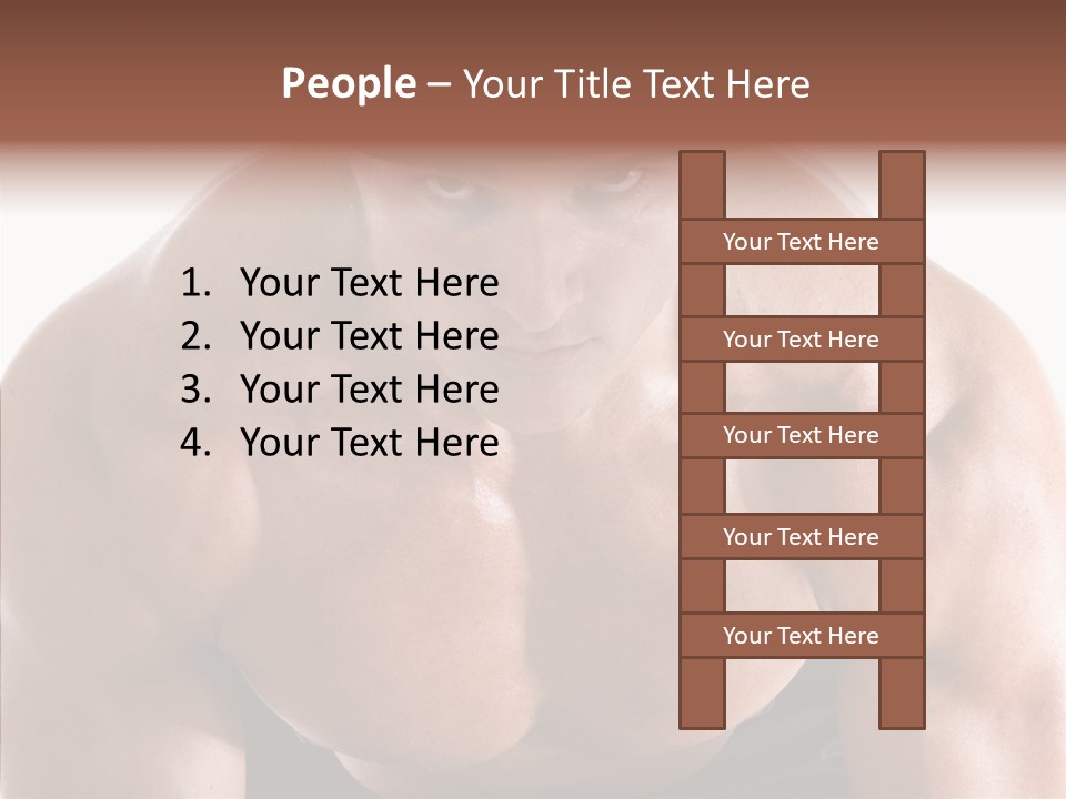 Sexy Workout Built PowerPoint Template
