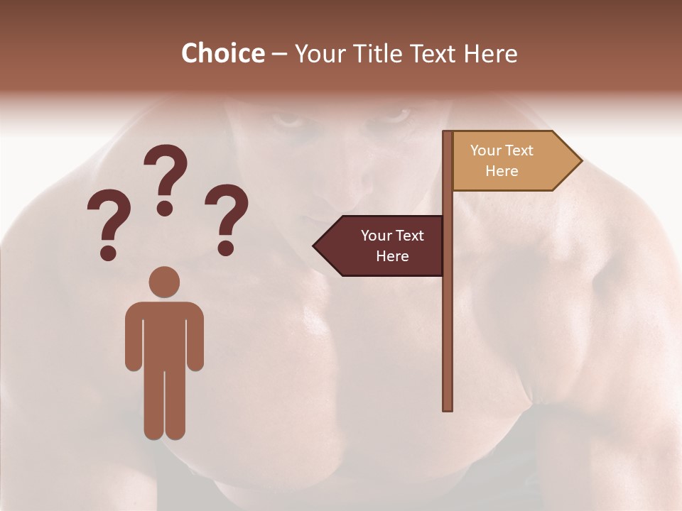 Sexy Workout Built PowerPoint Template
