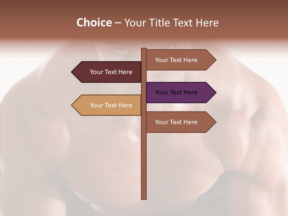 Sexy Workout Built PowerPoint Template