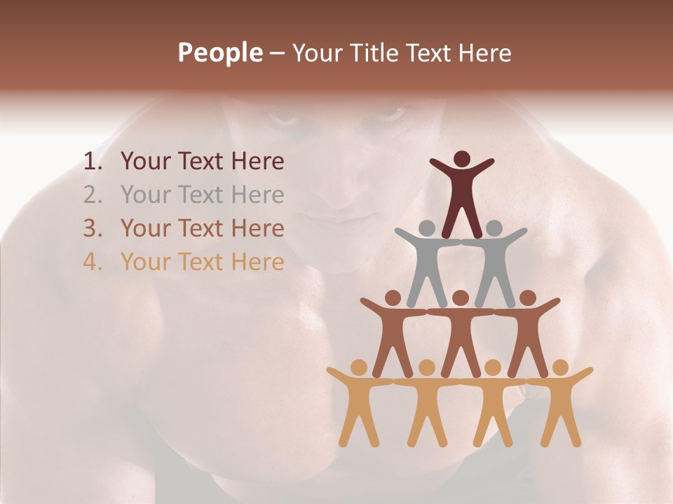 Sexy Workout Built PowerPoint Template