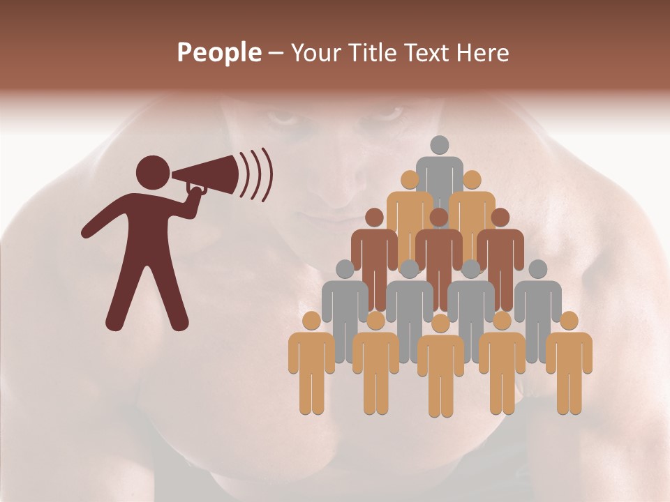 Sexy Workout Built PowerPoint Template