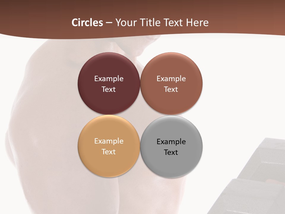 Weightlifting Wellbeing Hat PowerPoint Template