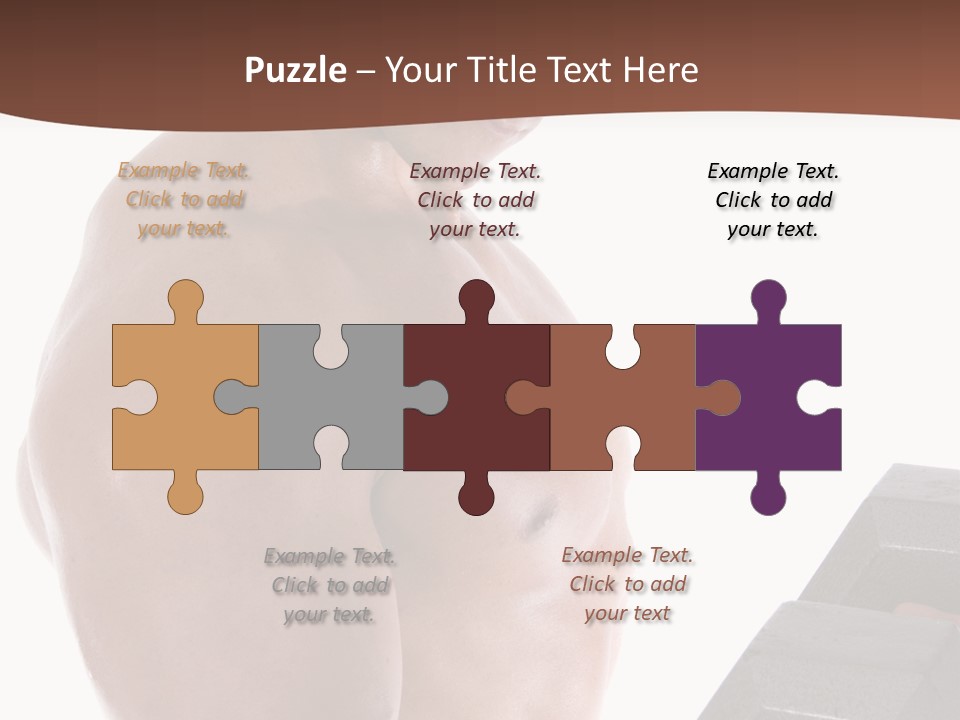 Weightlifting Wellbeing Hat PowerPoint Template