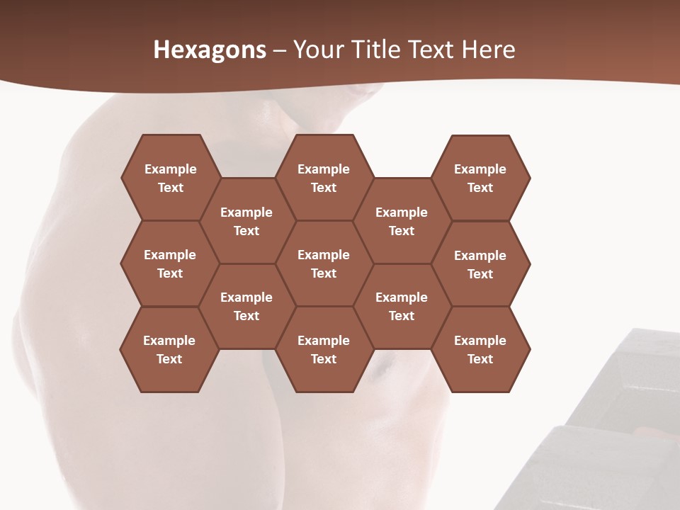 Weightlifting Wellbeing Hat PowerPoint Template