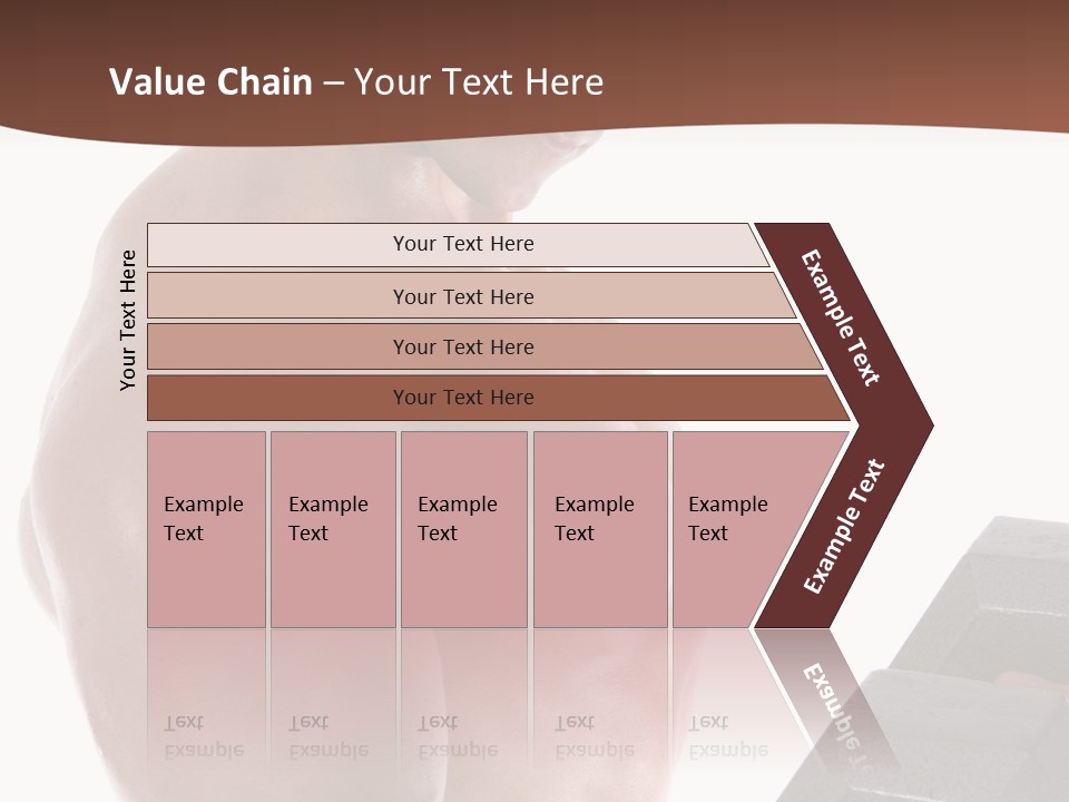 Weightlifting Wellbeing Hat PowerPoint Template