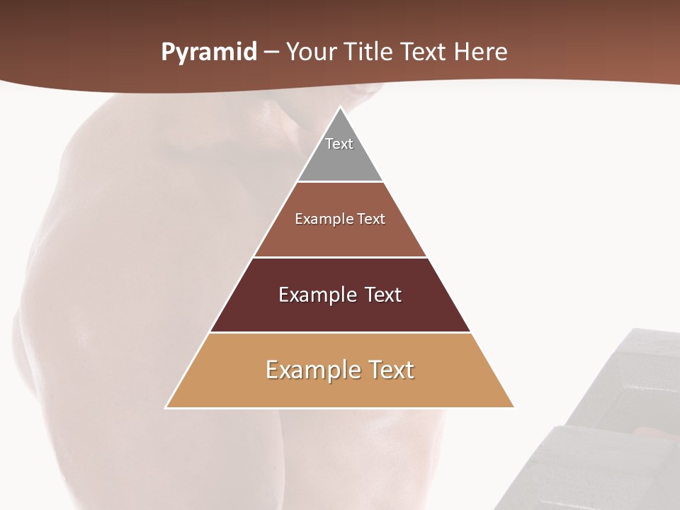 Weightlifting Wellbeing Hat PowerPoint Template