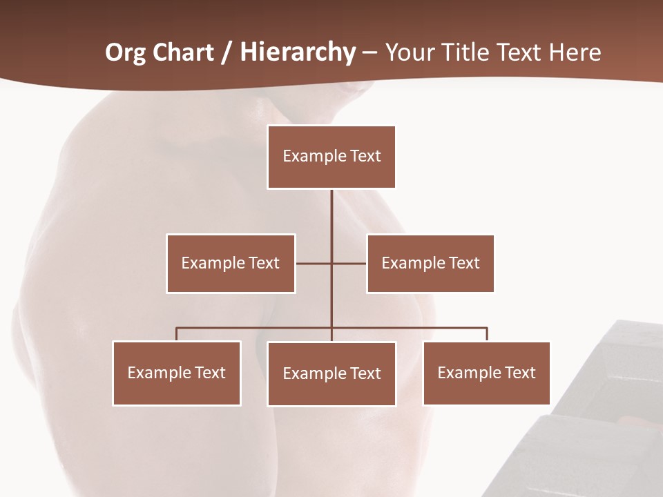 Weightlifting Wellbeing Hat PowerPoint Template