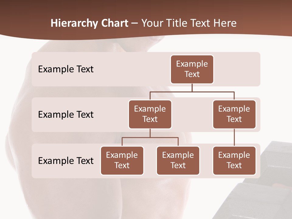 Weightlifting Wellbeing Hat PowerPoint Template
