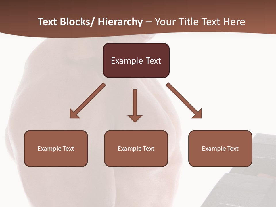 Weightlifting Wellbeing Hat PowerPoint Template