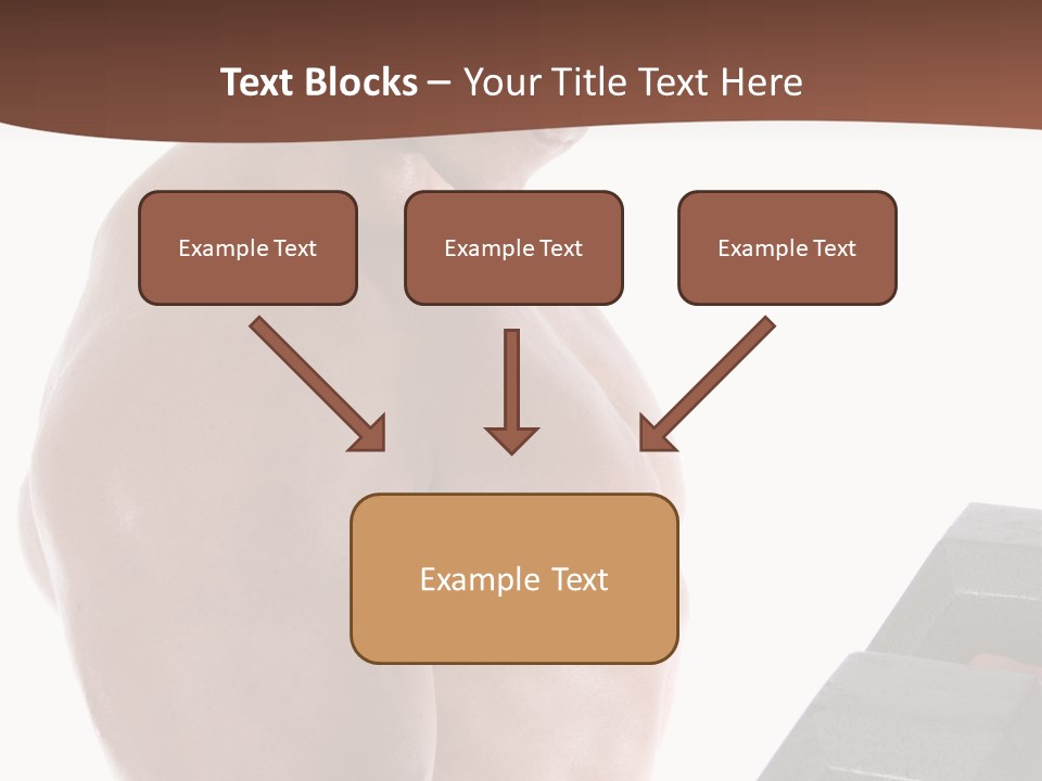 Weightlifting Wellbeing Hat PowerPoint Template
