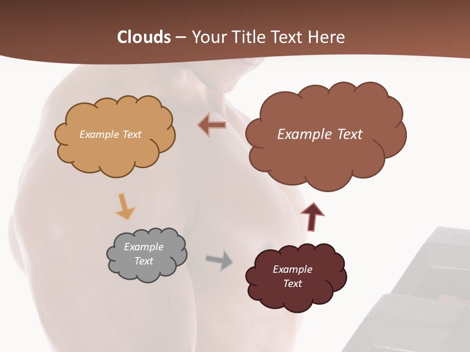 Weightlifting Wellbeing Hat PowerPoint Template