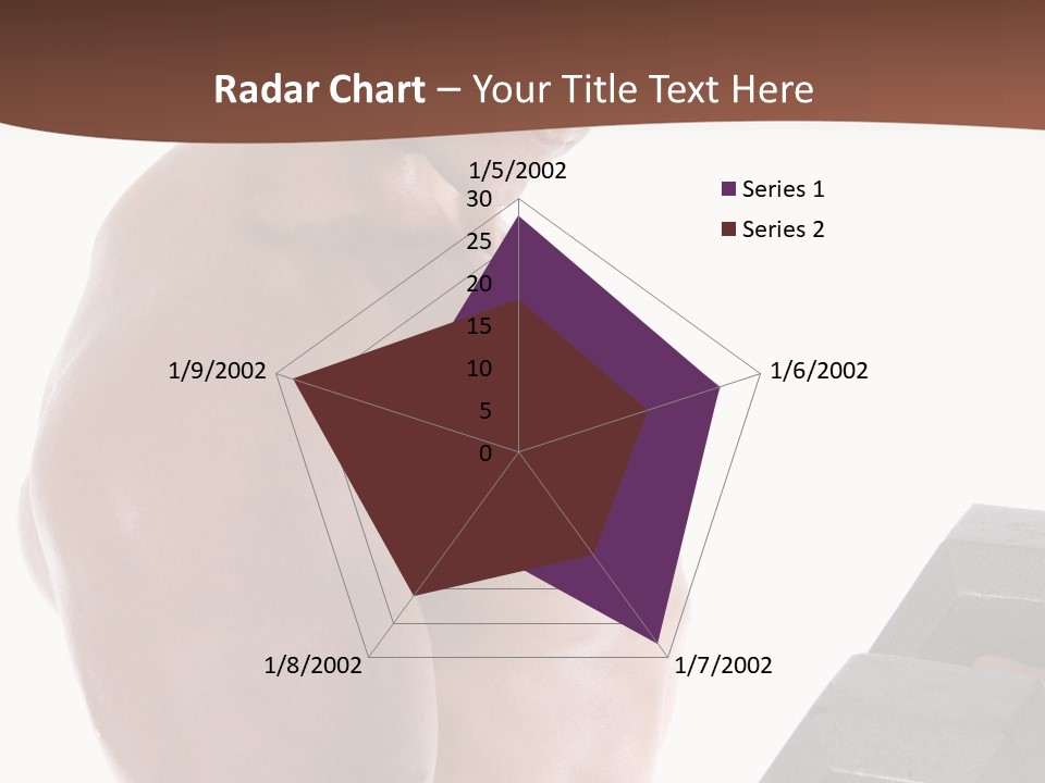Weightlifting Wellbeing Hat PowerPoint Template
