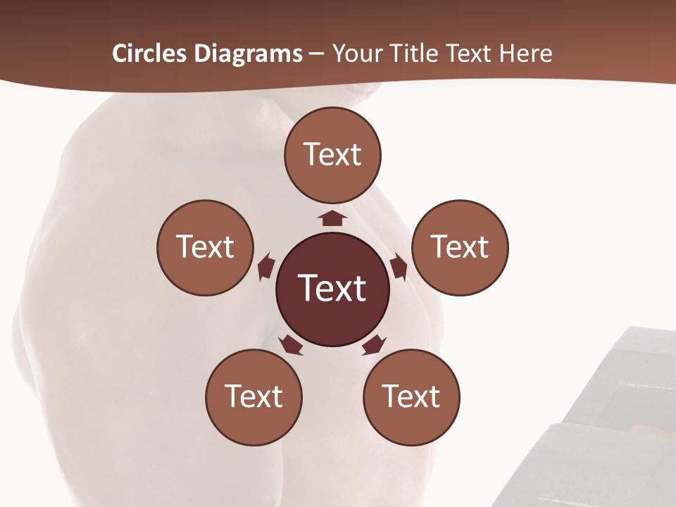 Weightlifting Wellbeing Hat PowerPoint Template