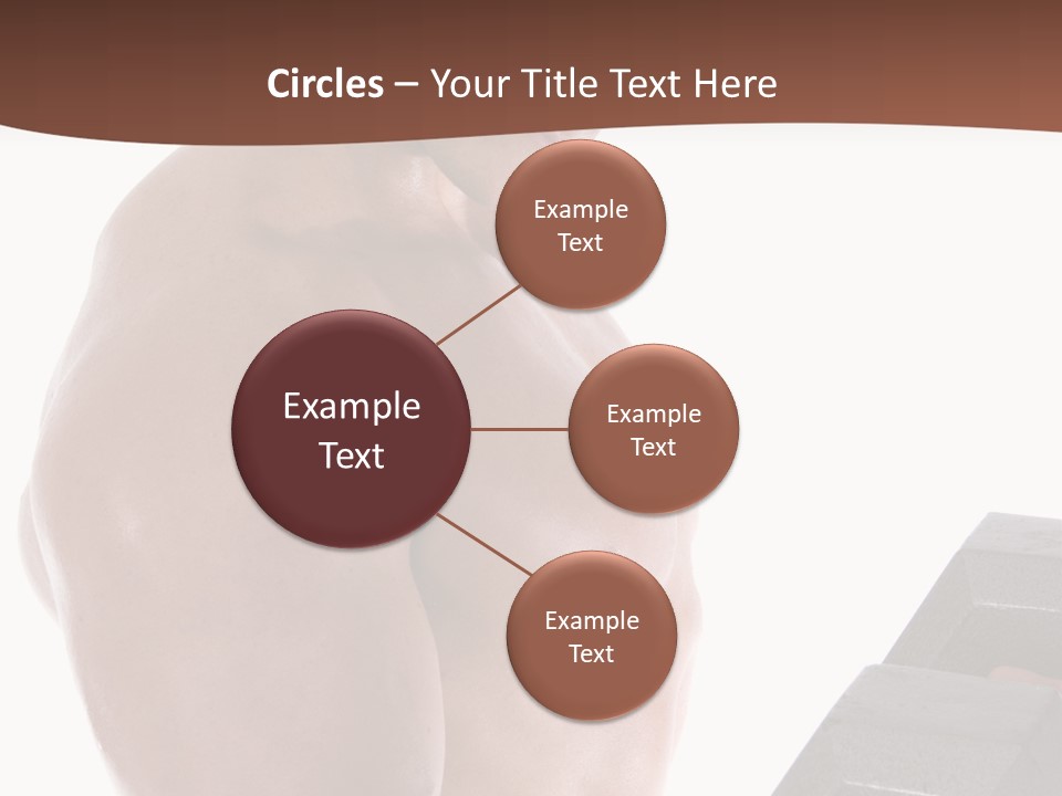 Weightlifting Wellbeing Hat PowerPoint Template