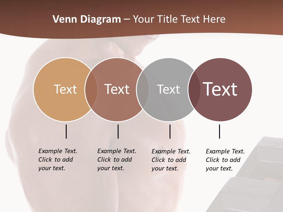 Weightlifting Wellbeing Hat PowerPoint Template