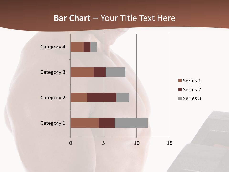Weightlifting Wellbeing Hat PowerPoint Template