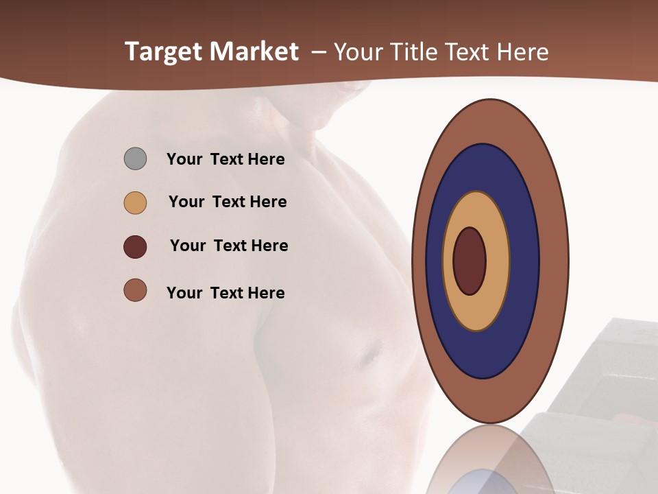 Weightlifting Wellbeing Hat PowerPoint Template