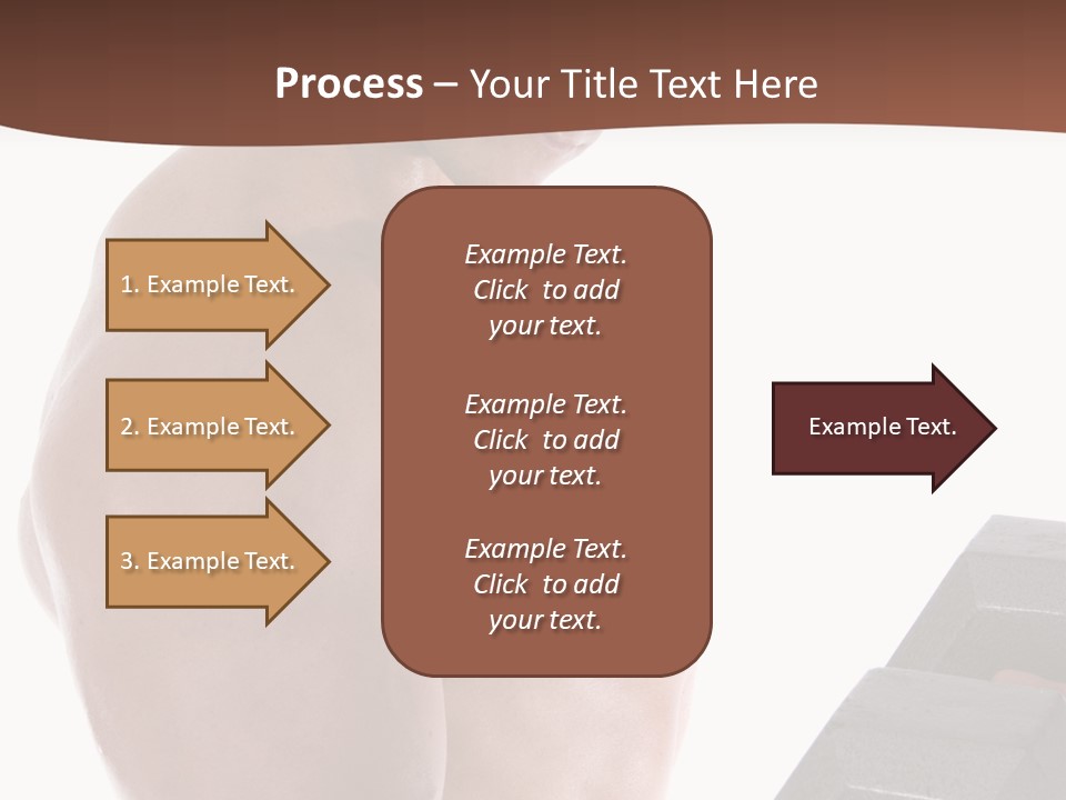 Weightlifting Wellbeing Hat PowerPoint Template