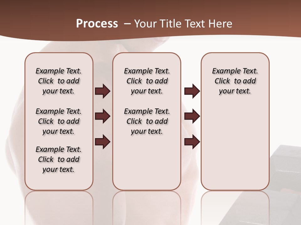 Weightlifting Wellbeing Hat PowerPoint Template