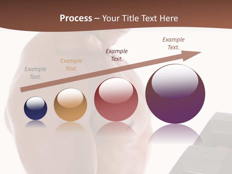 Weightlifting Wellbeing Hat PowerPoint Template