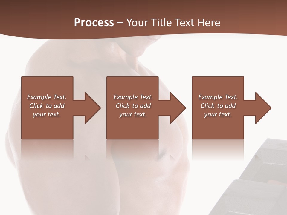 Weightlifting Wellbeing Hat PowerPoint Template