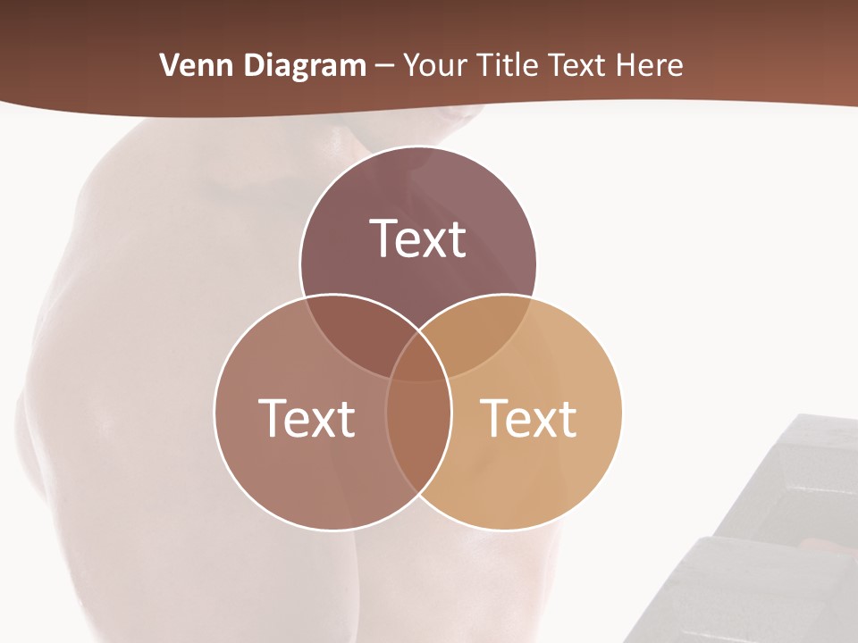 Weightlifting Wellbeing Hat PowerPoint Template